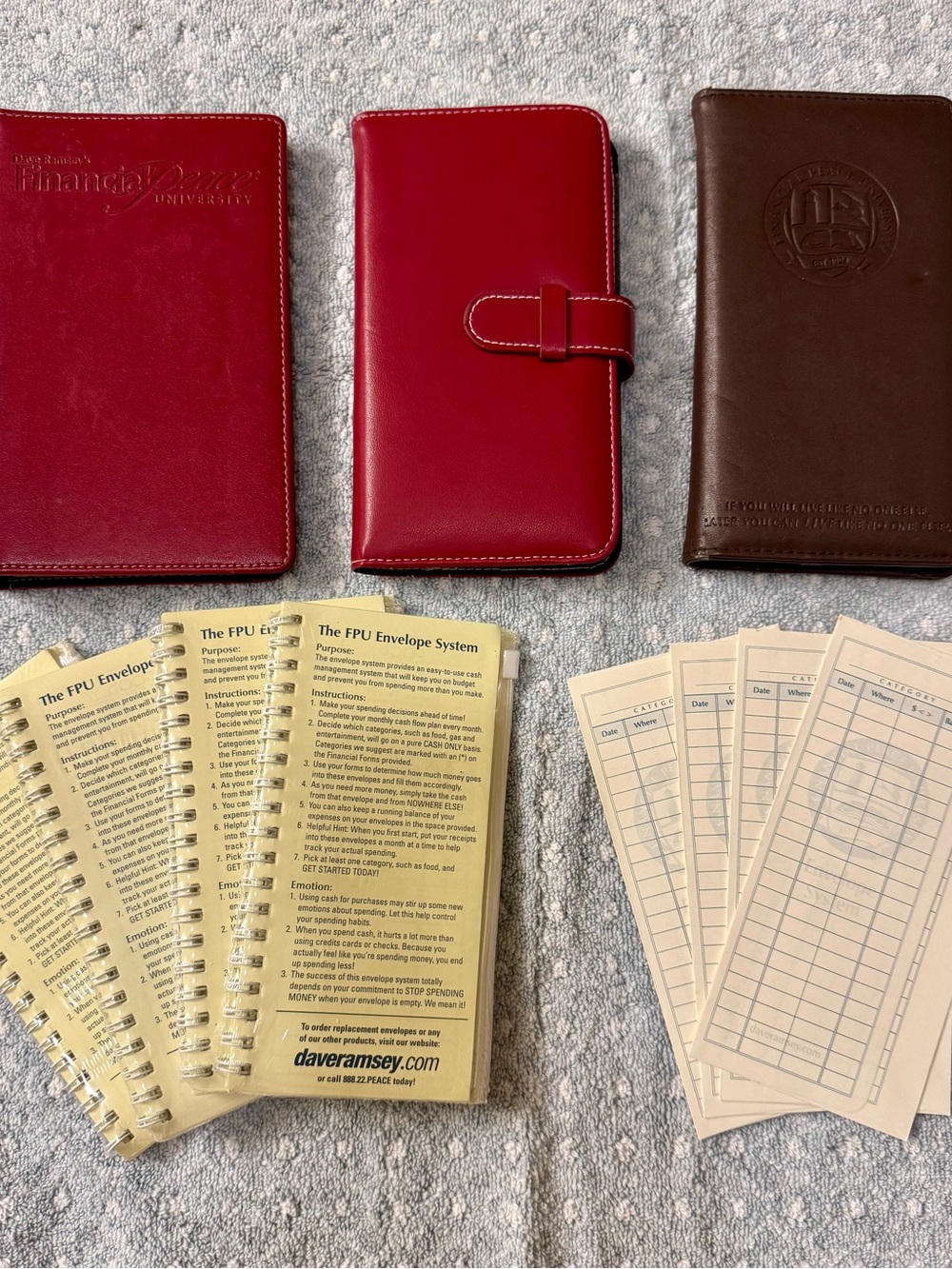 Dave Ramsey Cash Envelope savings Bundle